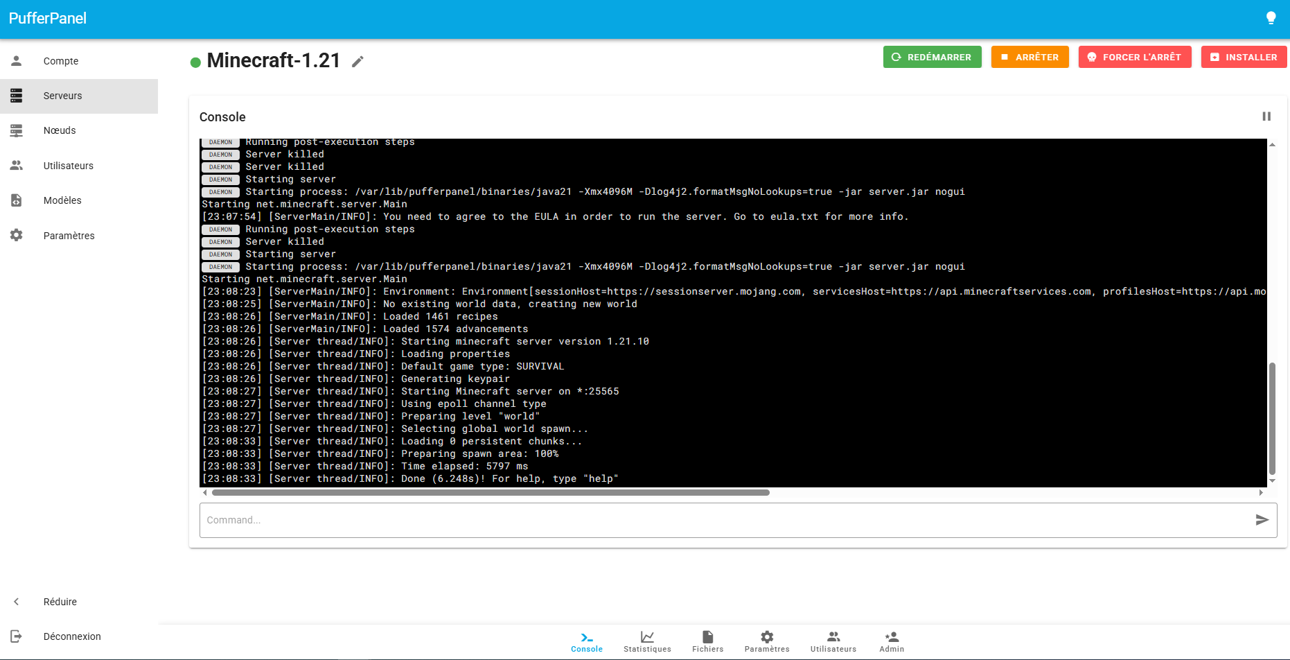 Transformer un Raspberry Pi en serveur de jeux avec PufferPanel : Minecraft et bien d’autres à portée de main