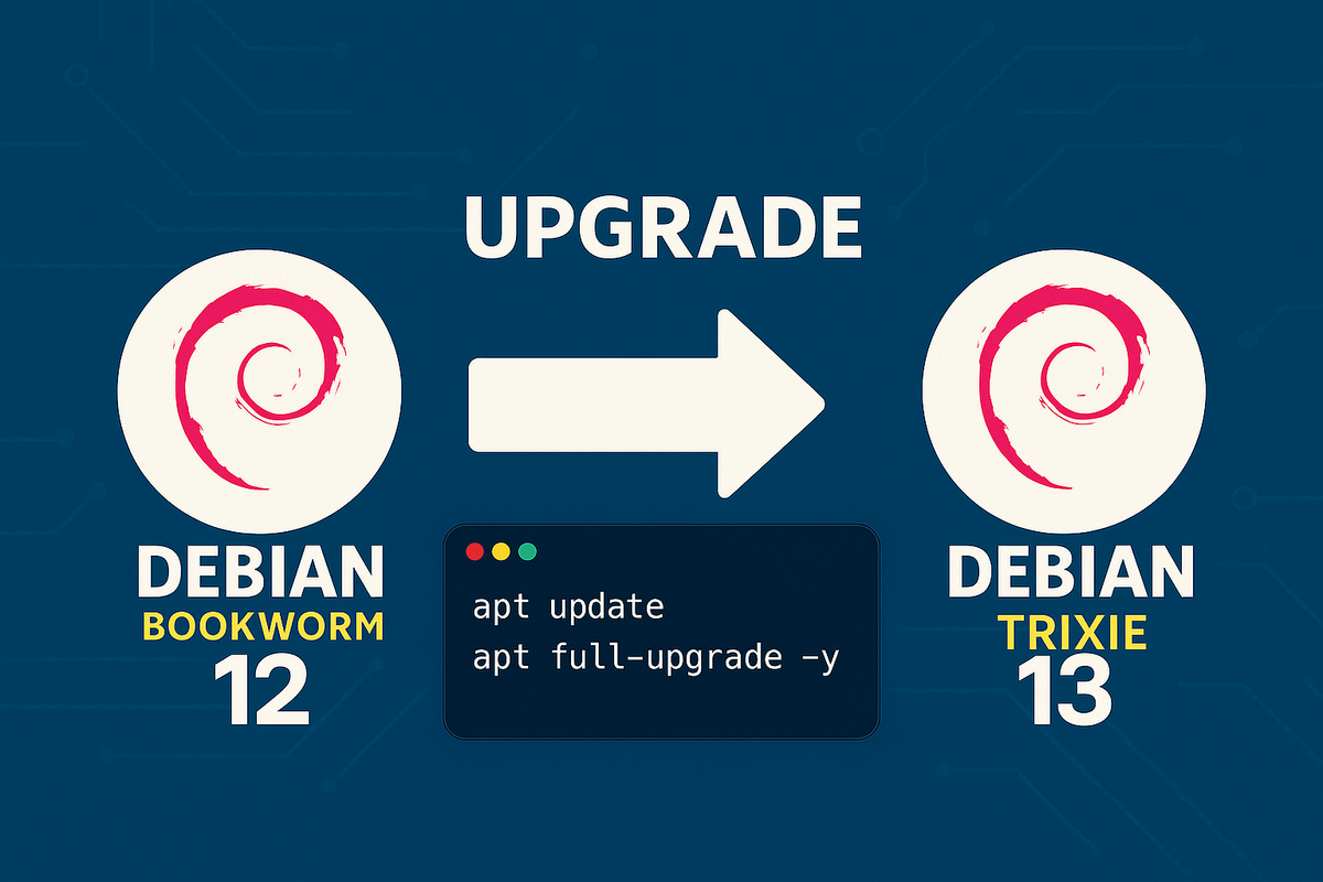 Debian 13 : Comment mettre à niveau votre Debian 12 vers sa nouvelle version ?