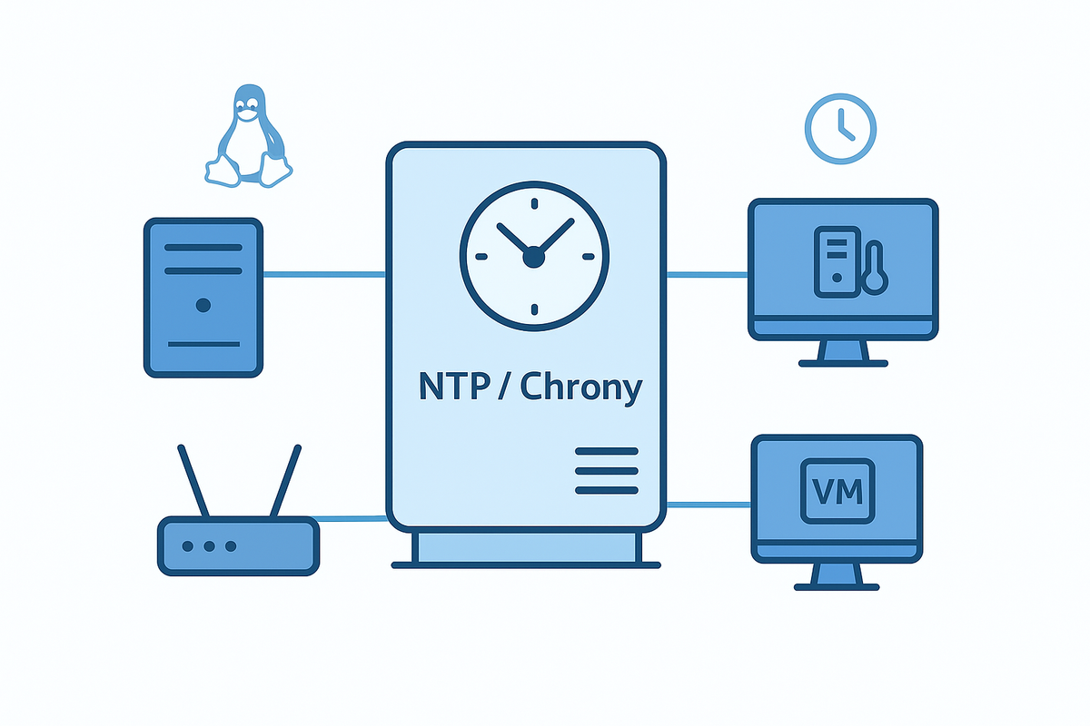 Comment mettre en place un serveur de temps NTP avec Chronyd