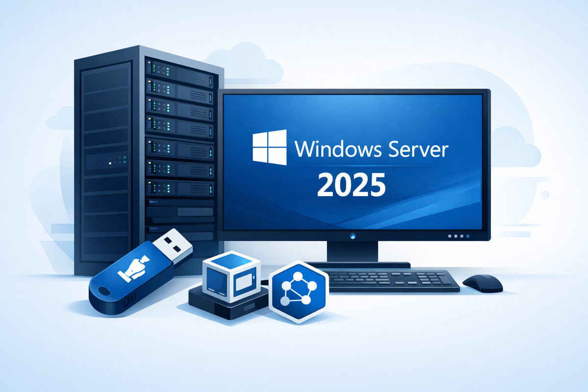 Mise en place de Windows serveur 2025