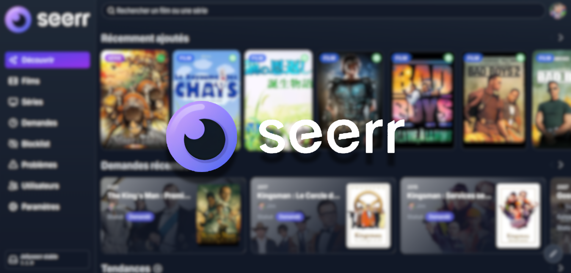 Gérer ses demandes d'ajouts sur Jellyfin avec Seerr