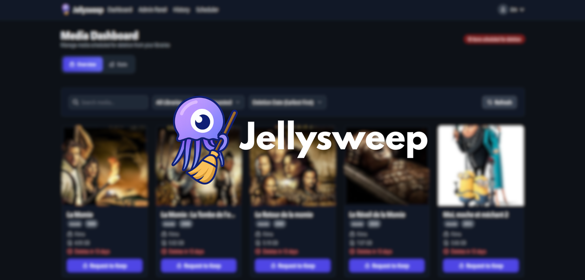 Automatisez la gestion de vos médias Jellyfin avec Jellysweep