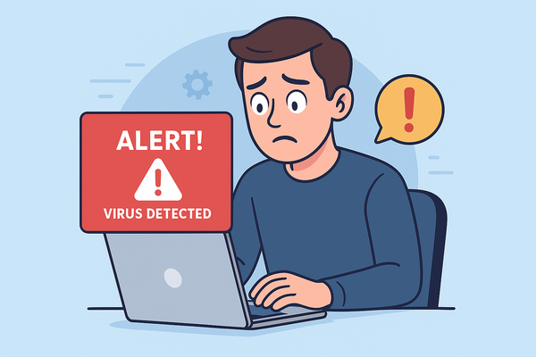 Votre ordinateur vous dit que vous avez un virus ? Voici comment réagir !