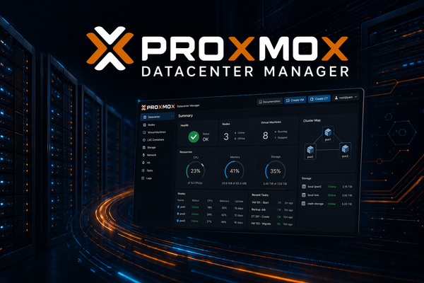 Proxmox Datacenter Manager : Installation et premier pas