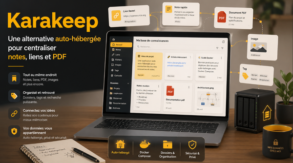 Karakeep, une alternative auto-hébergeable à Google Keep