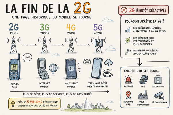La fin de la 2G