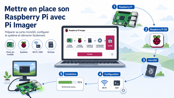 Mettre en place son Raspberry Pi avec Raspberry Pi Imager