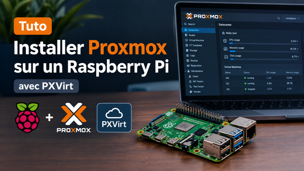 Promox sur Raspberry Pi avec PXvirt