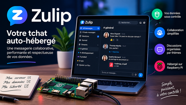 Zulip : votre tchat auto-hébergé